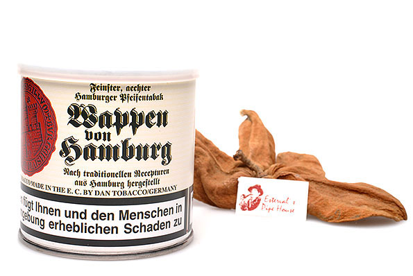 Wappen von Hamburg Pfeifentabak 50g Dose  Wappen von Hamburg Pfeifentabak 50g Dose